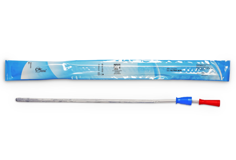 Convatec Cure Ultra Catheter, Male 16", Straight Tip, 18FR