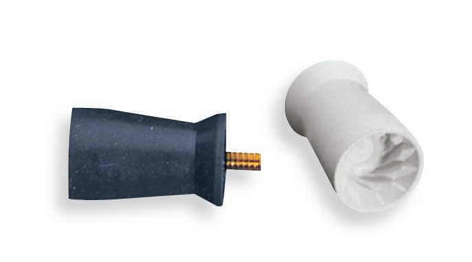 Young Dental Manufacturing Young™ Turbo, Screw, Soft, Gray, Prophy Cups, 144/bg