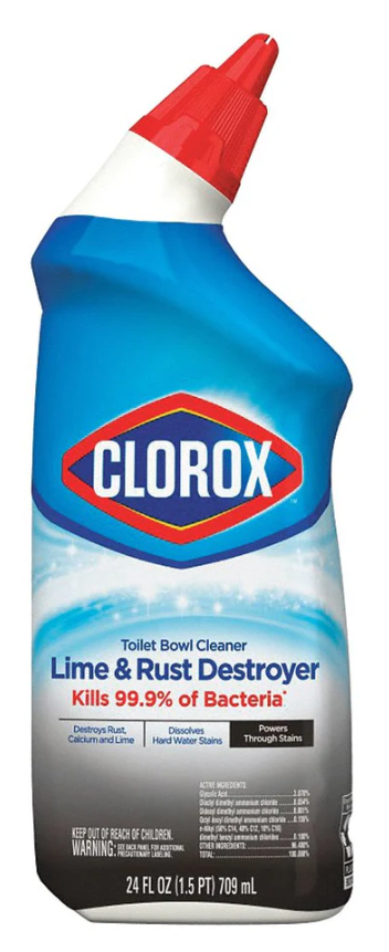 Clorox Sales Company Clorox™ Toilet Bowl Cleaner Lime & Rust Destroyer, 24 fl oz