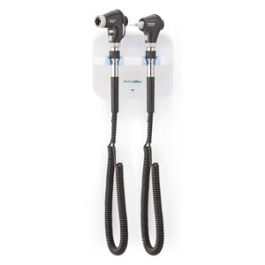 Hillrom GS777 Integrated Wall System, Panoptic Ophthalmoscope, Macroview Otoscope