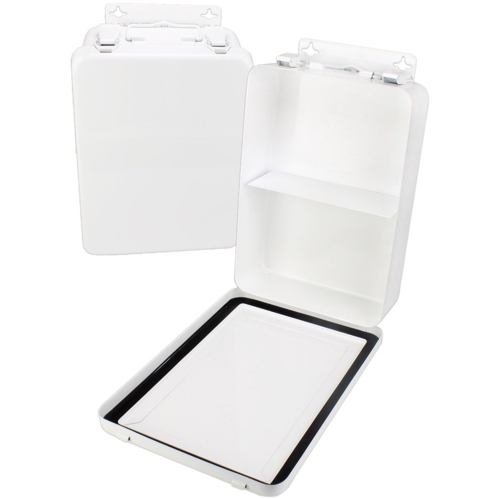 First Aid Only Weatherproof Vertical Metal Case with Gasket & Handle Hanger, 16/Unit