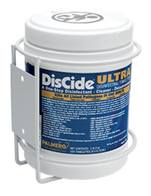 Palmero Canister Holder, 6” x 5/8” (Compatible with DisCide® ULTRA Wipes Canister)