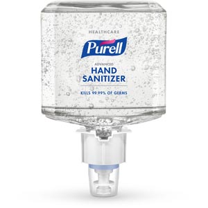 GOJO Industries, Inc. Healthcare Advanced Hand Sanitizer Gel, 1200 ml, Clear, 2/cs