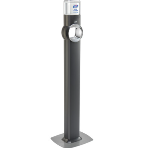 GOJO Industries, Inc. Purell Floor Stand Dispenser, Graphite (Dispenser Included)