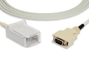 Cables and Sensors SpO2 Adapter Cable, 220cm, Masimo Compatible w/ OEM: LNC MAC-395