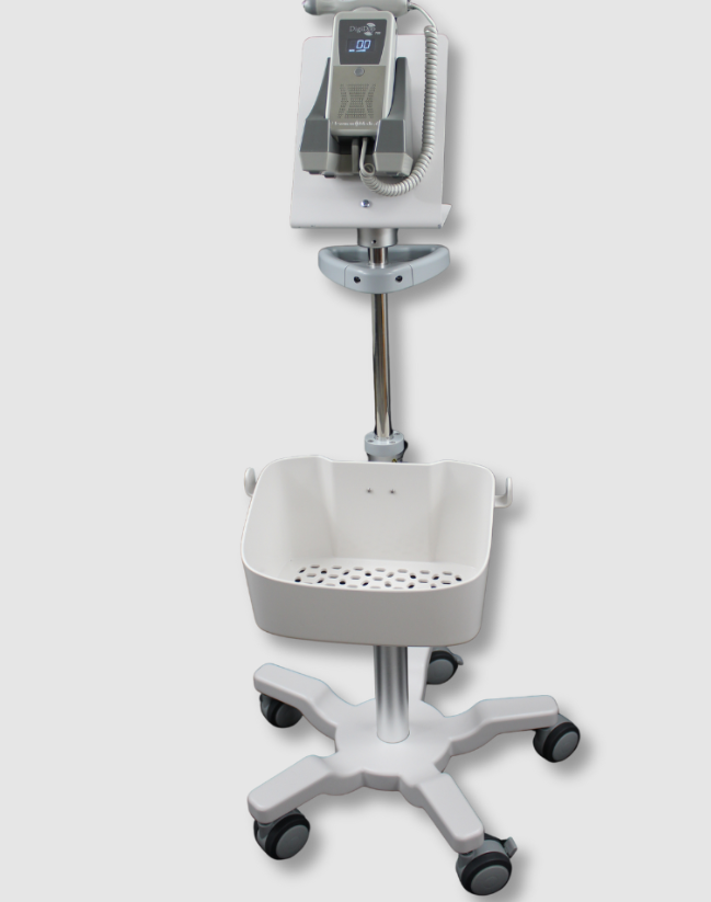 Newman Medical Roll Stand with Basket, Recharging, for Digidop 301 & 701 Models Only