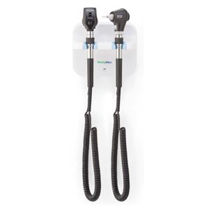 Hillrom GS777 Integrated Wall System, Ophthalmoscope and Macroview Otoscope, 117 LED