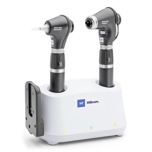 Hillrom Universal Desk Set with PanOptic Ophthalmoscope and MacroView Otoscope, Plus