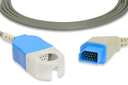 SpO2 Adapter Cable, 10ft, Nihon Kohden Compatible w/ OEM: JL-900P