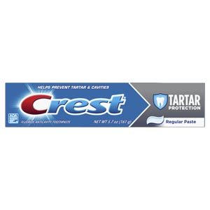 Procter & Gamble Distributing LLC Crest Tartar Protection Toothpaste, Regular, 5.7oz