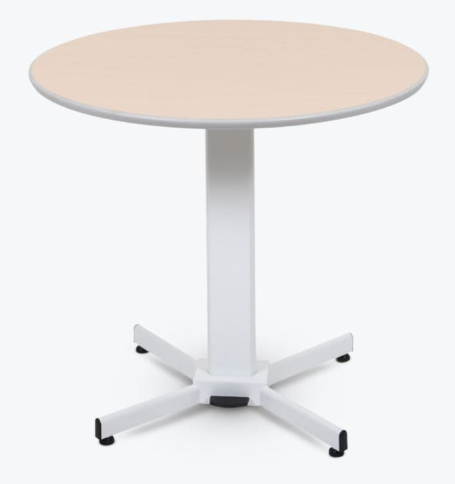 Luxor Pneumatic Adjustable Round Pedestal Table