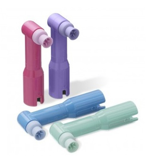Young Dental Manufacturing Denticator® Denticolors™ Disposable Prophy Angle, Latex Free