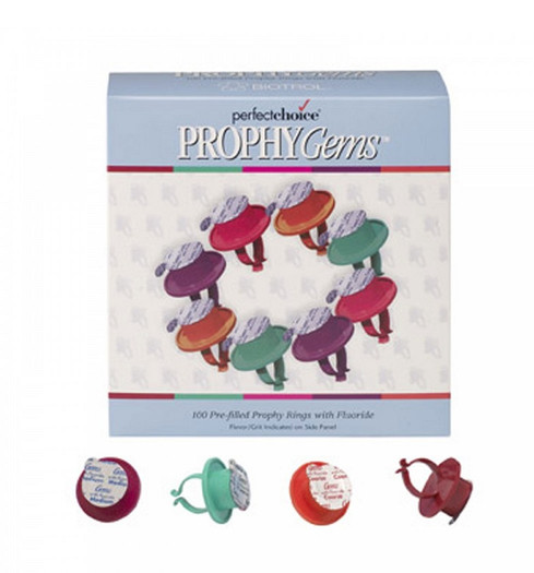 Young Dental Manufacturing Biotrol Perfect Choice Prophy Gems, Cool Mint, Extra Coarse