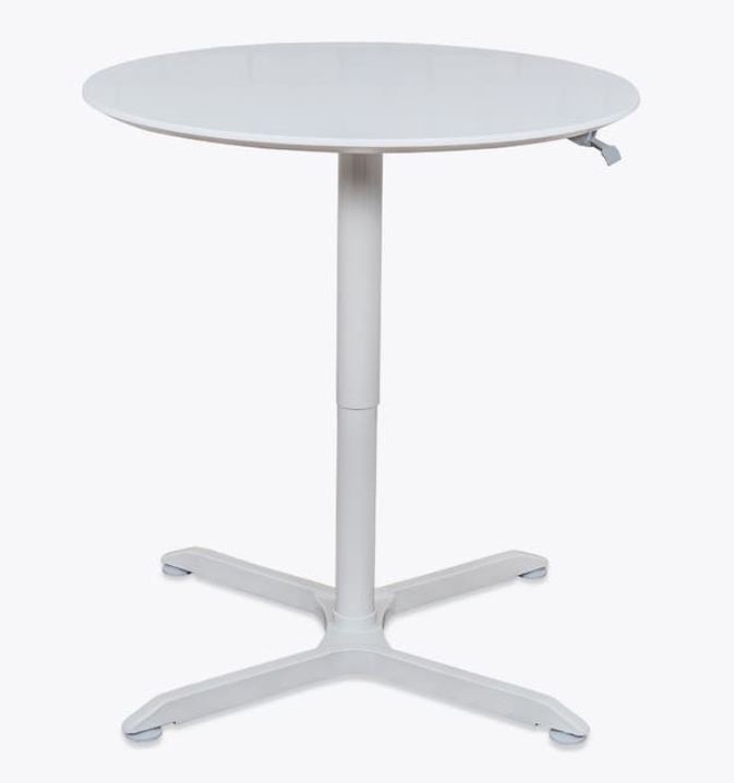 Luxor 32" Pneumatic Height Adjustable Round CafeTable