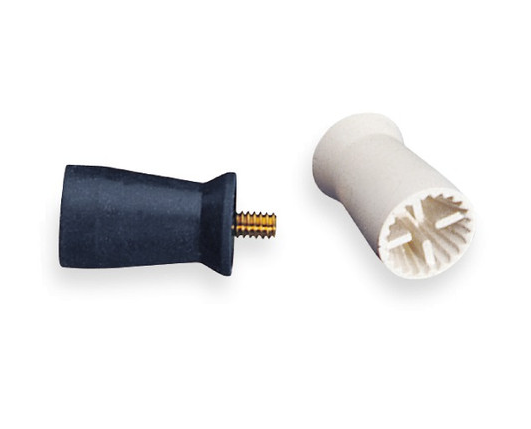 Young Dental Manufacturing Young™ Junior, Webbed, Screw, Firm, White, Prophy Cups, 144/cs