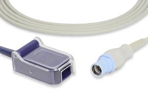 Cables and Sensors SpO2 Adapter Cable, 300cm, Draeger Compatible w/ OEM: MS17330, MS18683