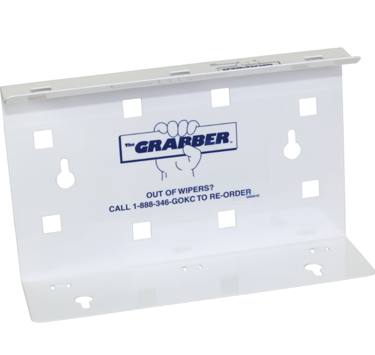 Kimberly-Clark Professional The Grabber Dispenser, Wall Mount, 9.4" x 2.8" x 5.9", White