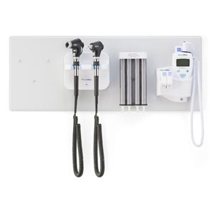 Hillrom GS777 Integrated Wall System, PanOptic Ophthalmoscope, Macroview Otoscope, with ST