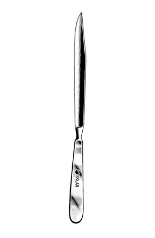 Sklar Instruments Liston Amp Knife, 12in (7in Blade)