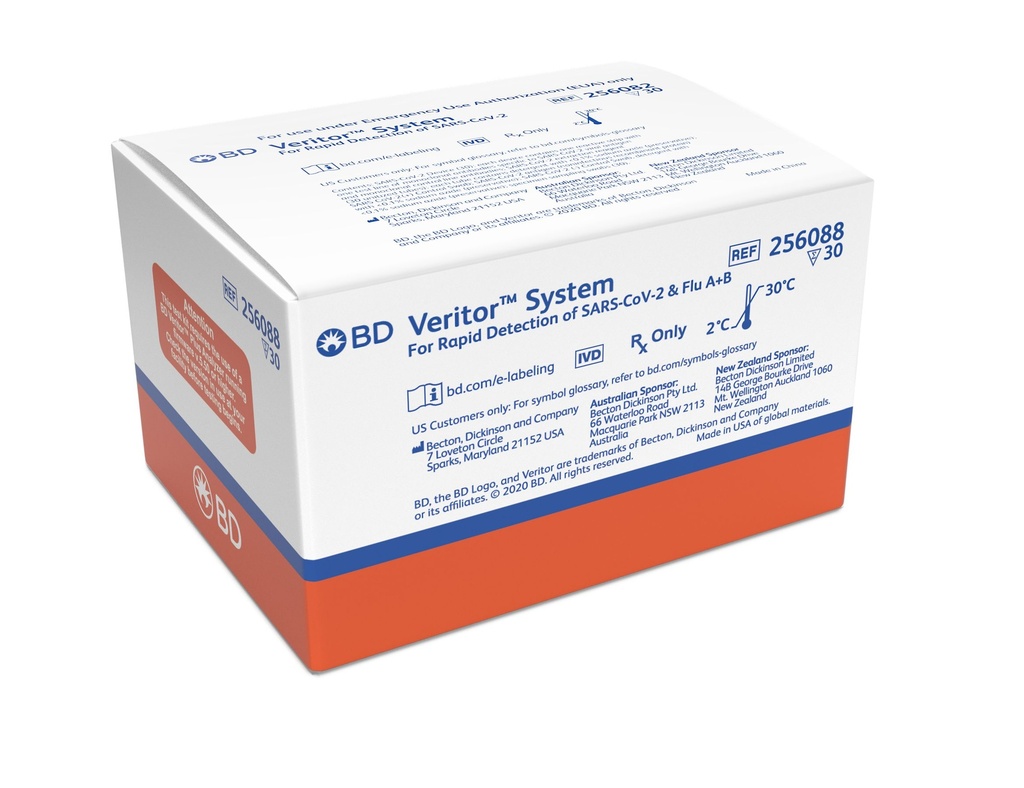 BD, Veritor System, Rapid Detection of SARS-CoV-2 & Flu A+B