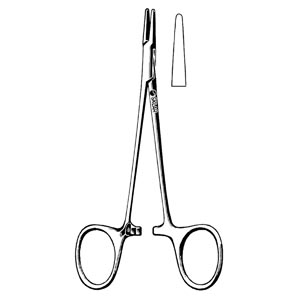 Sklar Instruments Webster Needle Holder, Smooth, 5.25"
