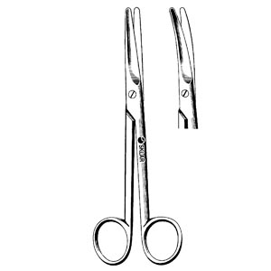 Sklar Instruments Mayo Dissecting Scissor, Curved, 6.75"