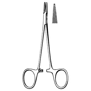 Sklar Instruments Webster Needle Holder, Serrated, 5.25"