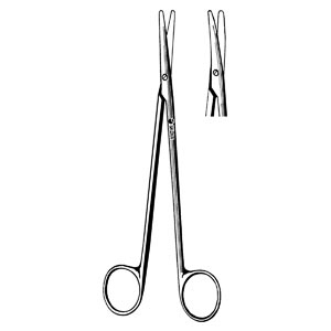 Sklar Instruments Metzenbaum Dissecting Scissors, Straight, 7"