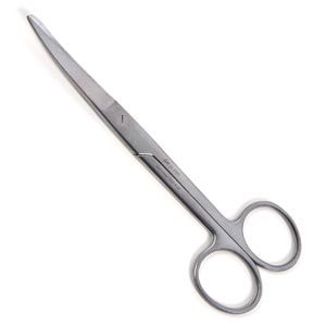 Sklar Instruments Operating Scissor, Curved, Sharp/Blunt, 5.5"
