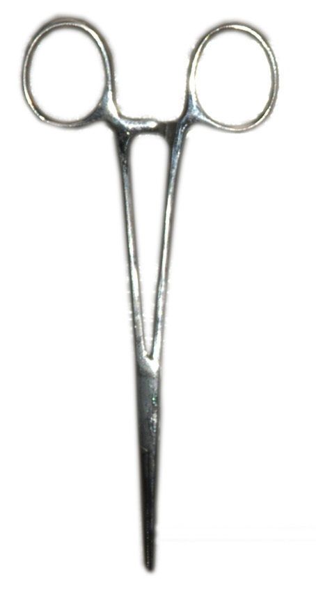 First Aid Only Stainless Steel Hemostat Kelly Forcep