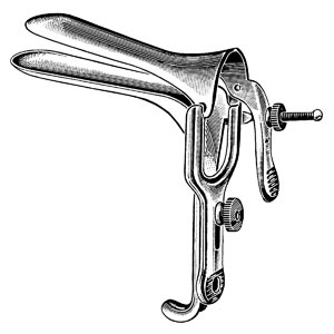 Sklar Instruments Graves Vaginal Speculum, Large, 1 3/8" X 4.5"