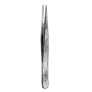 Sklar Instruments Jewelers Forceps, Style 1, with Fine Tip, 4.5"