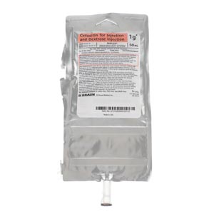 B Braun Medical, Inc. 1g Cefoxitin For Injection & Dextrose Injection, 50mL