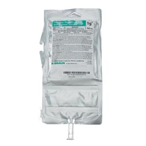 B Braun Medical, Inc. 1g Cefepime For Injection USP & Dextrose Injection, 50mL