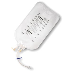 B Braun Medical, Inc. TPN Bag, Pinnacle Compounder Compatible Connector, 2000mL