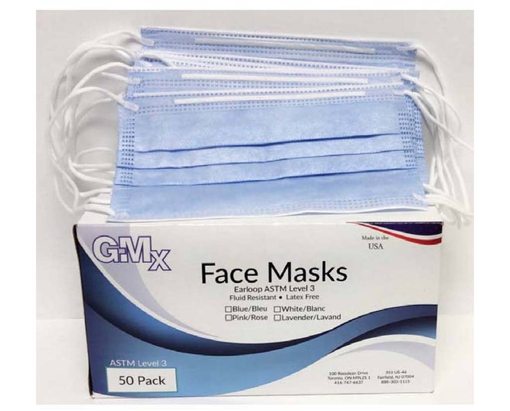 NDC, Inc. Mask, Level 3, 40bx/cs (24 cs/plt)