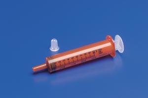 Cardinal Health Syringe, Amber, 3mL, 5 bx/cs