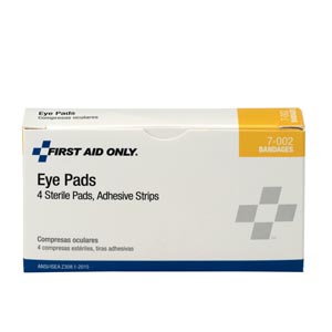 Hygenic/Theraband Eye Pads, w/ Adhesive Strips