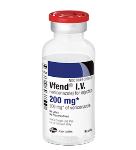 Pfizer, Inc. Vfend I.V., 200mg Vial, Single Use