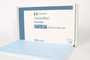 Cardinal Health Prep Mat, Spill Absorbent, 11" x 17"