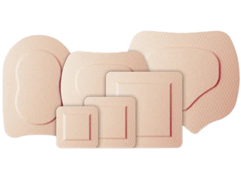 Convatec AQUACEL Foam Pro Dressing, Adhesive, Heel, 8" x 5.5"