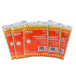 First Aid Only/Acme United Corporation Rain Poncho, 5/bg