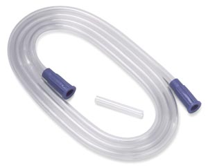 Cardinal Health Connecting Tube, ¼" x 10 ft, Molded Ends
