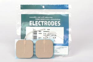 Cardinal Health Model 654 Electrode, 2" x 2" Square, 4/pk