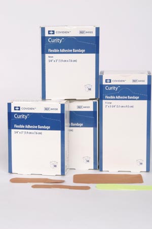 Cardinal Health Fabric Adhesive Bandage, ¾" x 3", 24 bx/cs