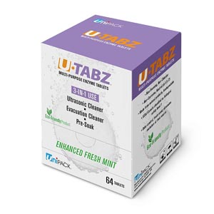 Dukal Corporation U-TABZ Ultrasonic Enzymatic Tablets, 64/bx