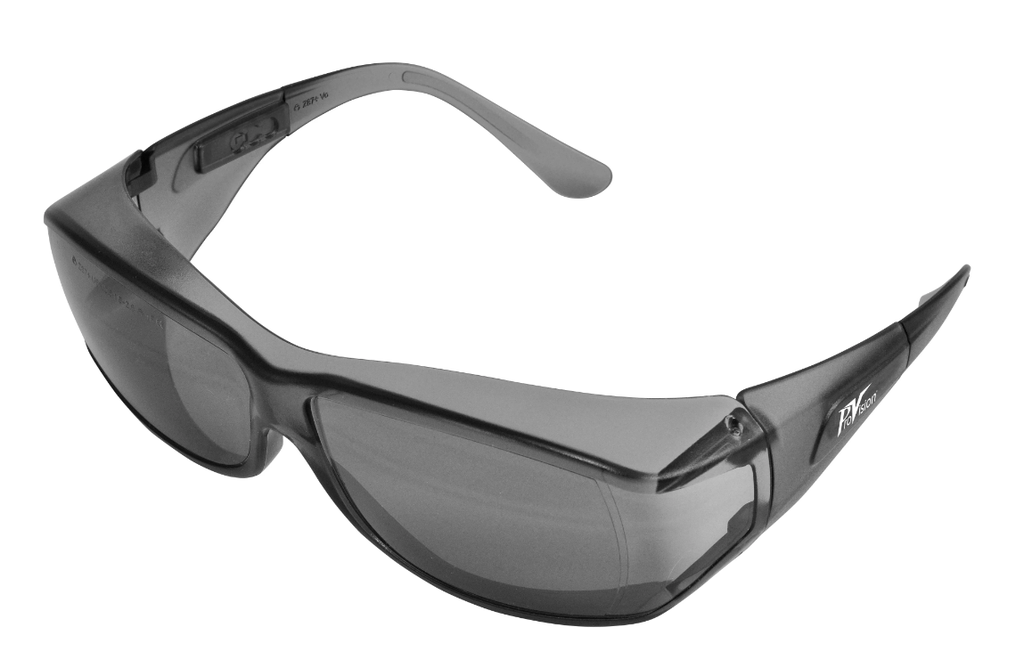 Palmero Safety Goggles, Grey Frame/Grey Lens, Universal Size