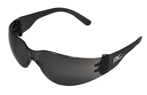 Palmero Safety Glasses, Grey Frame/Grey Lens. Child/Youth Size