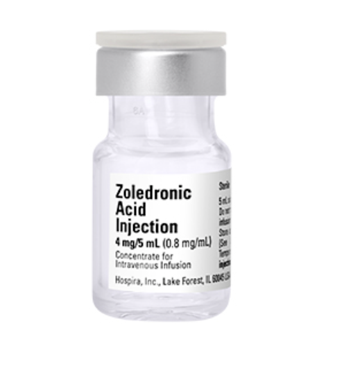 Pfizer, Inc. Zoledronic Acid, 0.8 mg/ml, 5ml Vial, Single Use