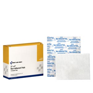 First Aid Only/Acme United Corporation Non-Adherent Pads, 3"x4"